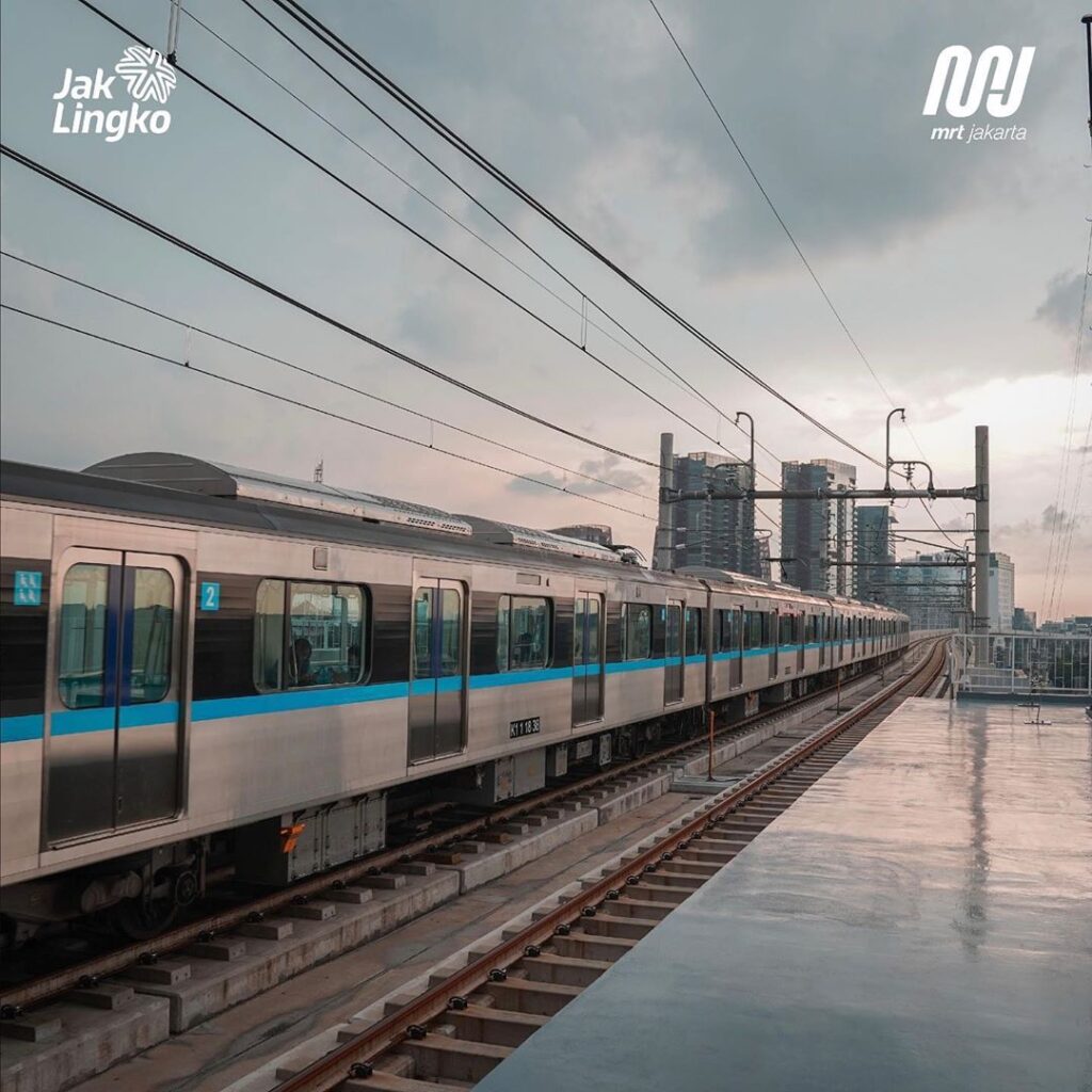 Tarif MRT Jakarta, Daftar Stasiun MRT Jakarta
