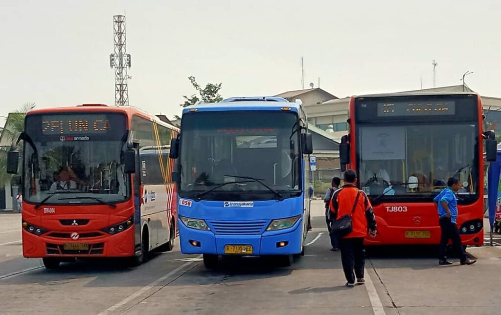 Rute Bus Transjakarta Dan Lainnya Dari Terminal Pulo Gadung Jakarta
