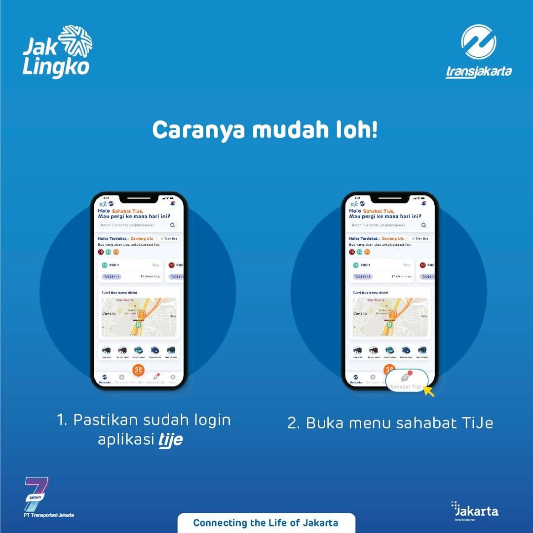 Sahabat TiJe Sering Naik Transjakarta Dengan Menggunakan Aplikasi Tije