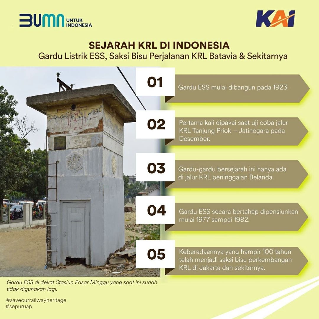 Sejarah Pembangunan Gardu Listrik ESS Sejarah Pembangunan Gardu Listrik ESS
