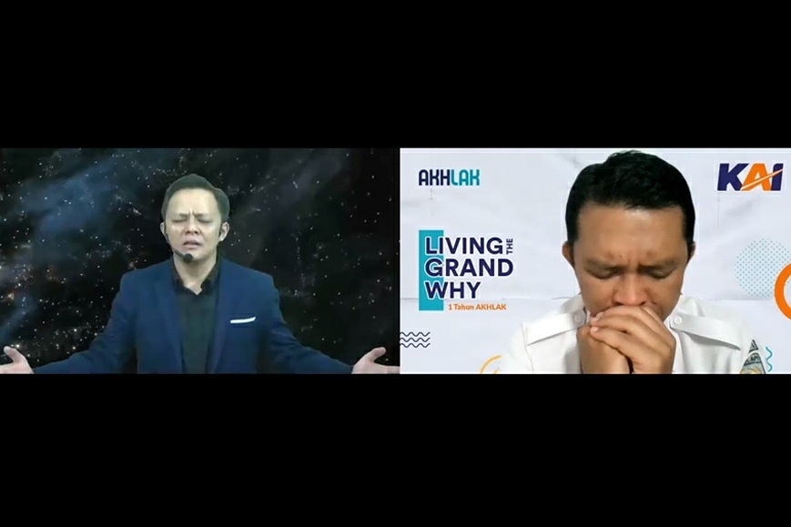 KAI Peringati 1 Tahun Core Value AKHLAK BUMN Dalam Memperingati 1 Satu 
