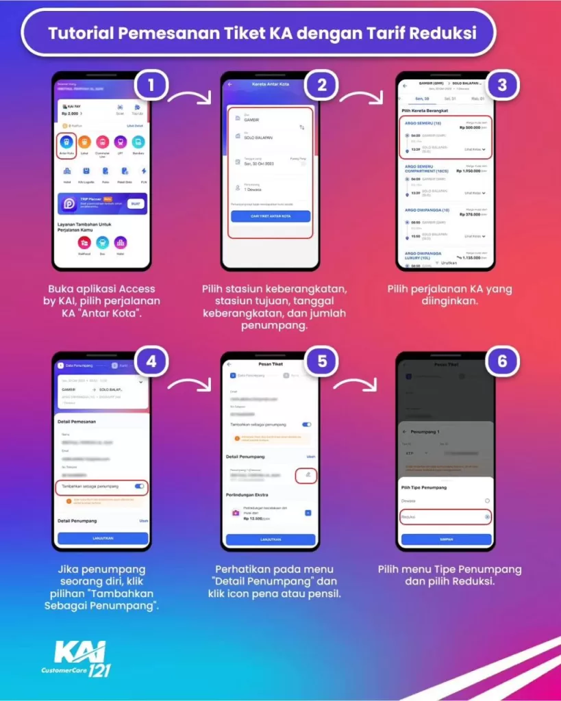 Cara Mendapatkan dan Mengakses Tarif Reduksi di Access by KAI Cara Mendapatkan dan Mengakses Tarif Reduksi di Access by KAI