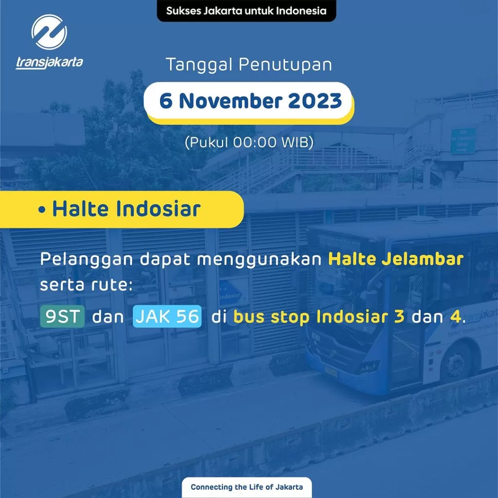 TransJakarta Memulai Proses Revitalisasi Halte Indosiar TransJakarta Memulai Proses Revitalisasi Halte Indosiar
