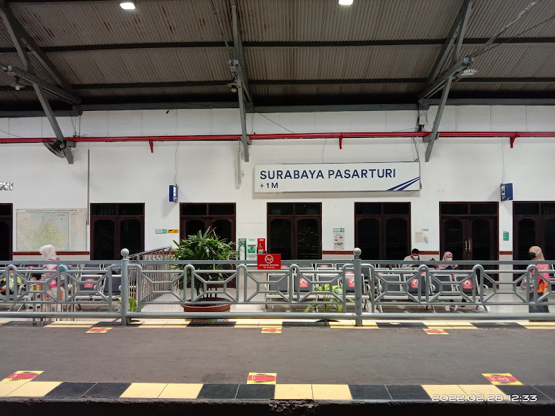 Stasiun Surabaya Pasar Turi: Pintu Gerbang Utama dari Surabaya