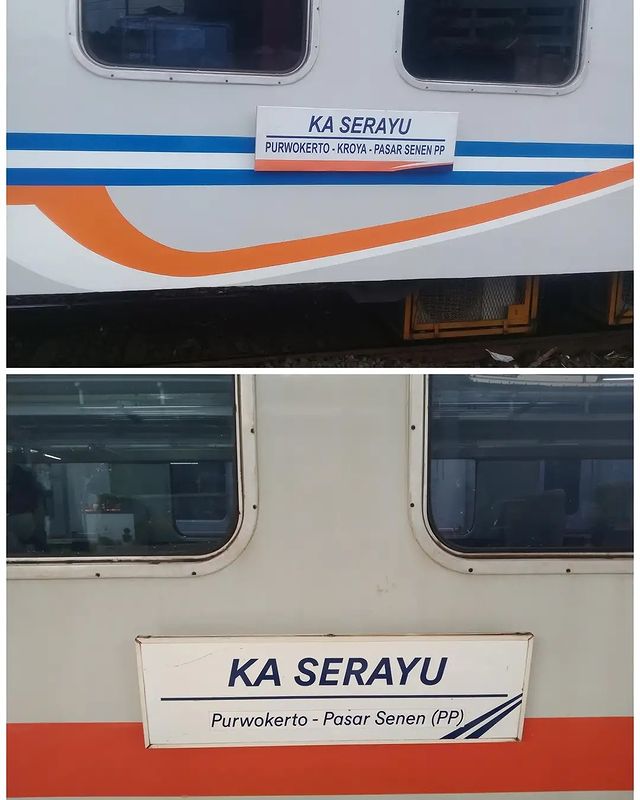 Rute Perjalanan Kereta Api Serayu Rute Perjalanan Kereta Api Serayu